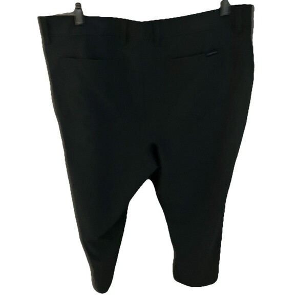 eddie bauer pants Size 16 Olive Green StretchZip Cargo Rip stop Crop Minimalist - Picture 4 of 6